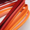 3mm Quilling Paper - Gradual Red