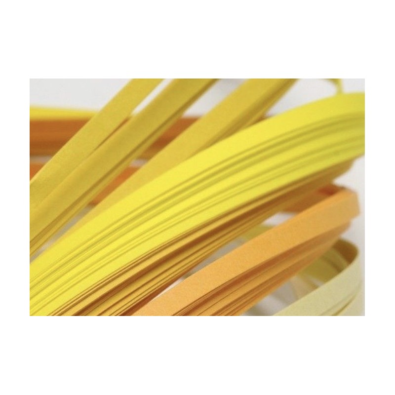 3mm Quilling Paper - Gradual Yellow