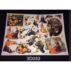 3D Embossed / Gilded...