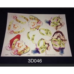 3D Embossed / Gilded...