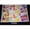 3D Embossed / Gilded Decoupage sheet - Baby Boy