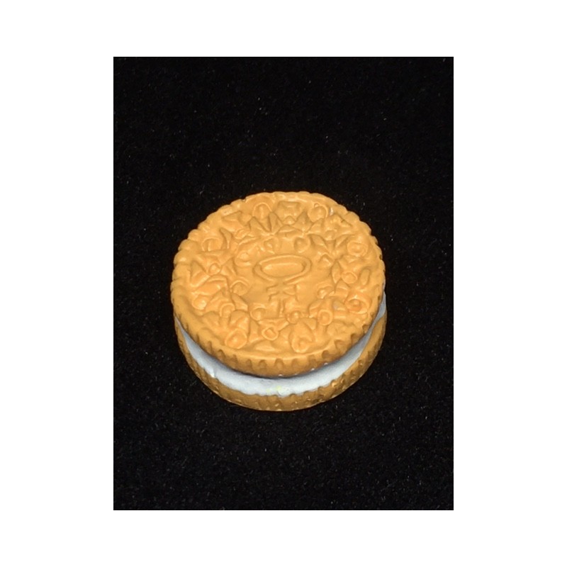 Brown Resin Kawaii Flatback Cabochon Cookie