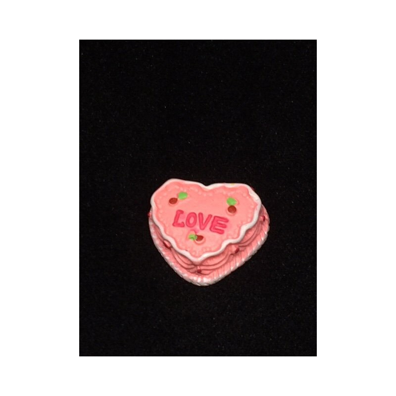 Pink Resin Kawaii Heart Love Cake Flatback Cabochon