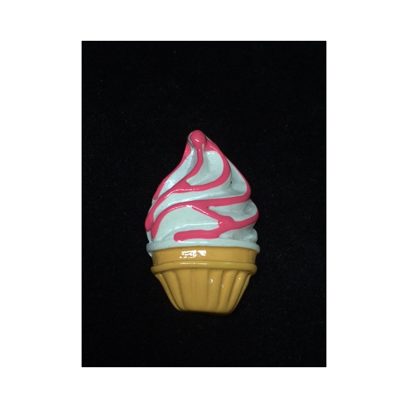 Large Kawaii Ice Cream Flatback Cabochon