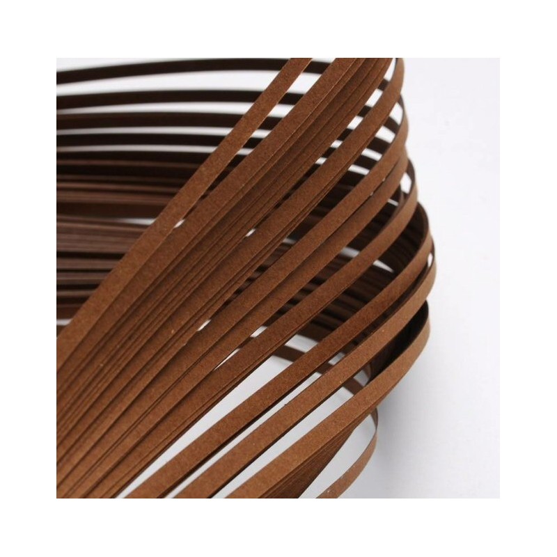 3mm Quilling Paper - Saddle Brown