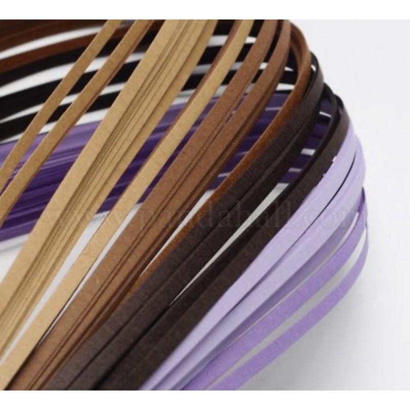 3mm Quilling Paper - Gradual Purple